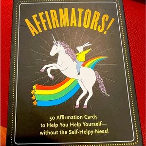 Affirmators! Positivity cards almost brand new used once